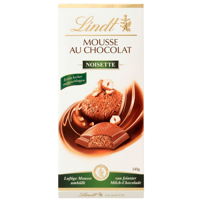 Lindt Schokolade Mousse au Chocolat Noisette 140g